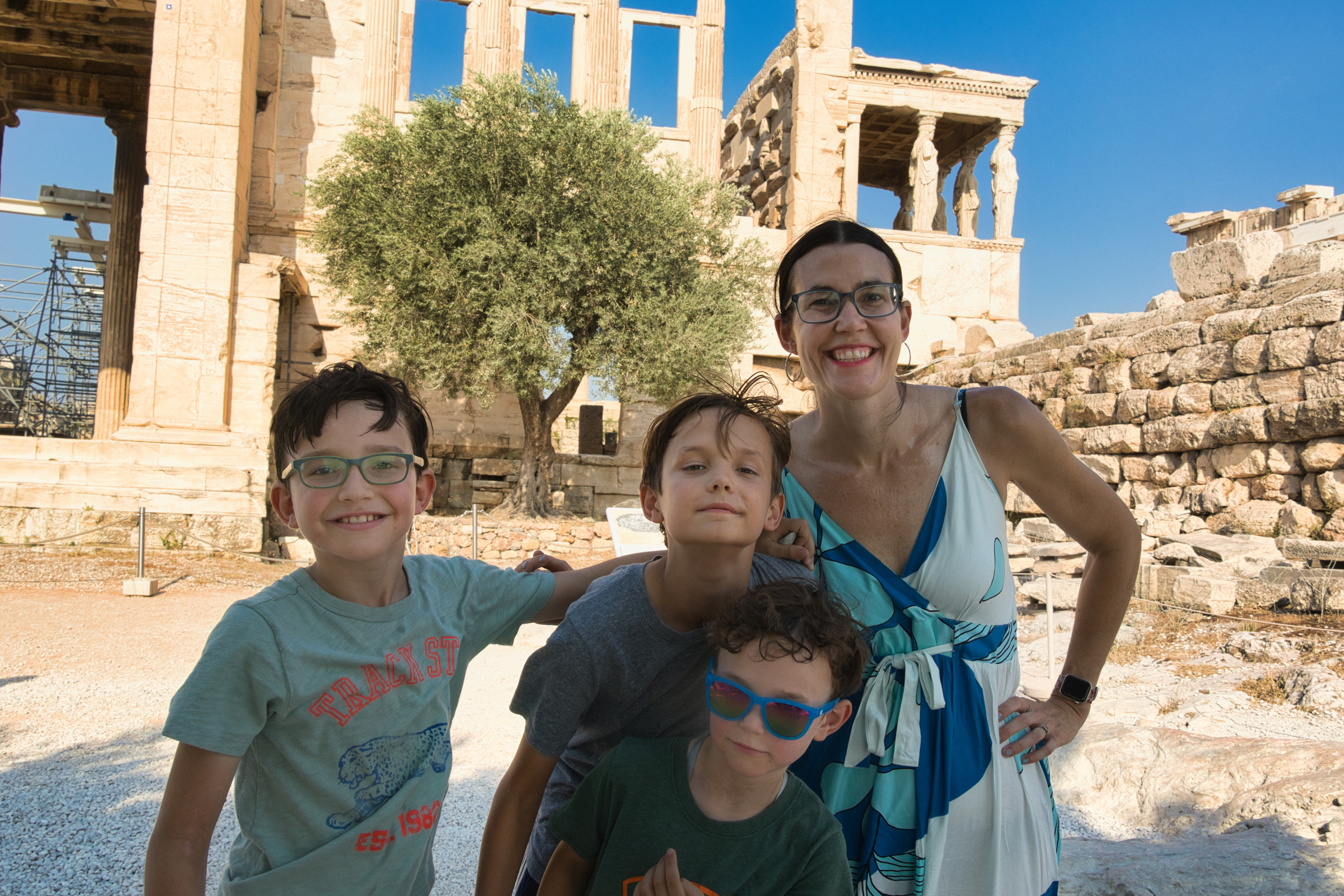Athena's sacred olive tree