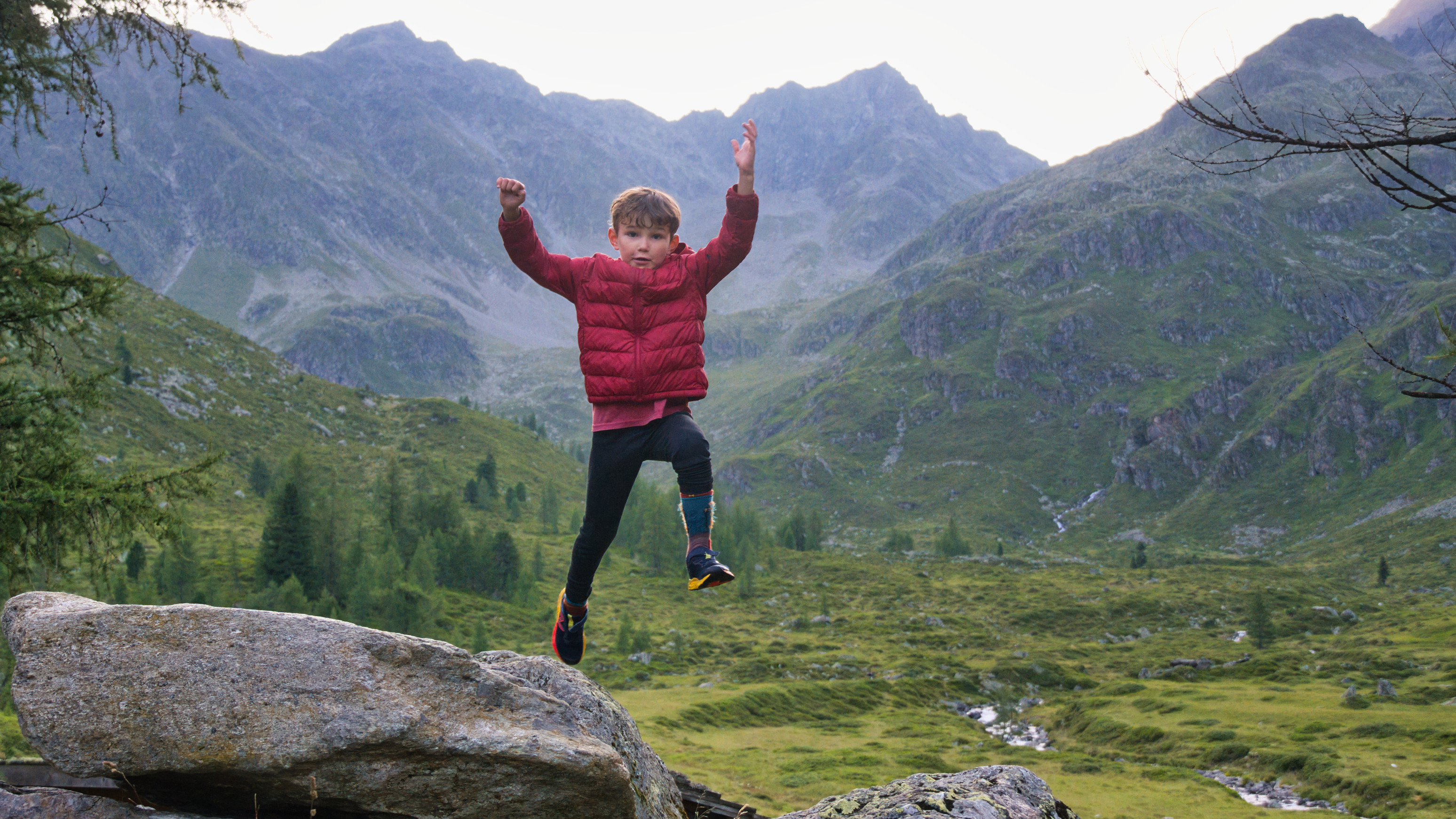 Post dinner rock hopping