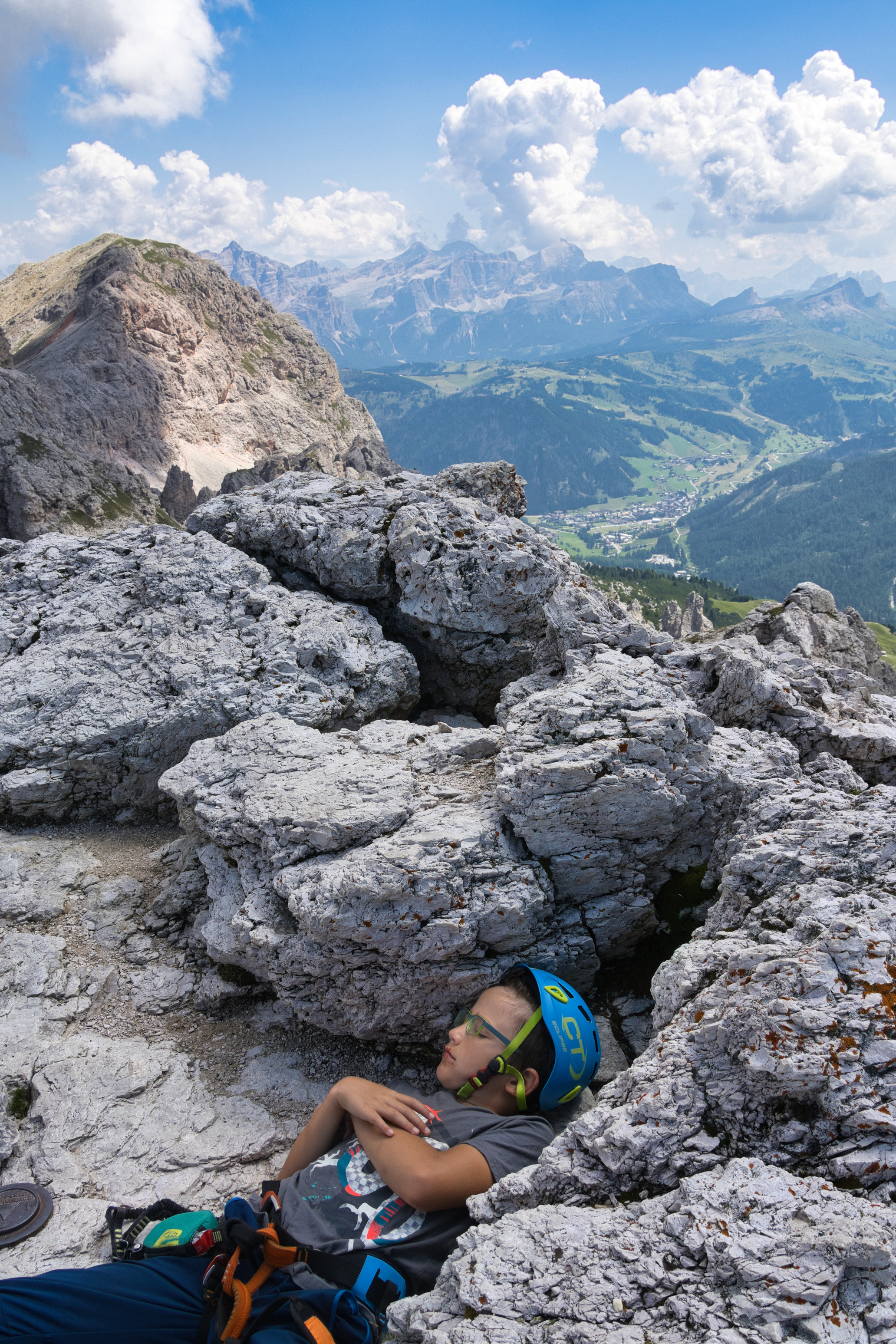 I made the mistake of introducing Sawyer to the concept of a summit nap