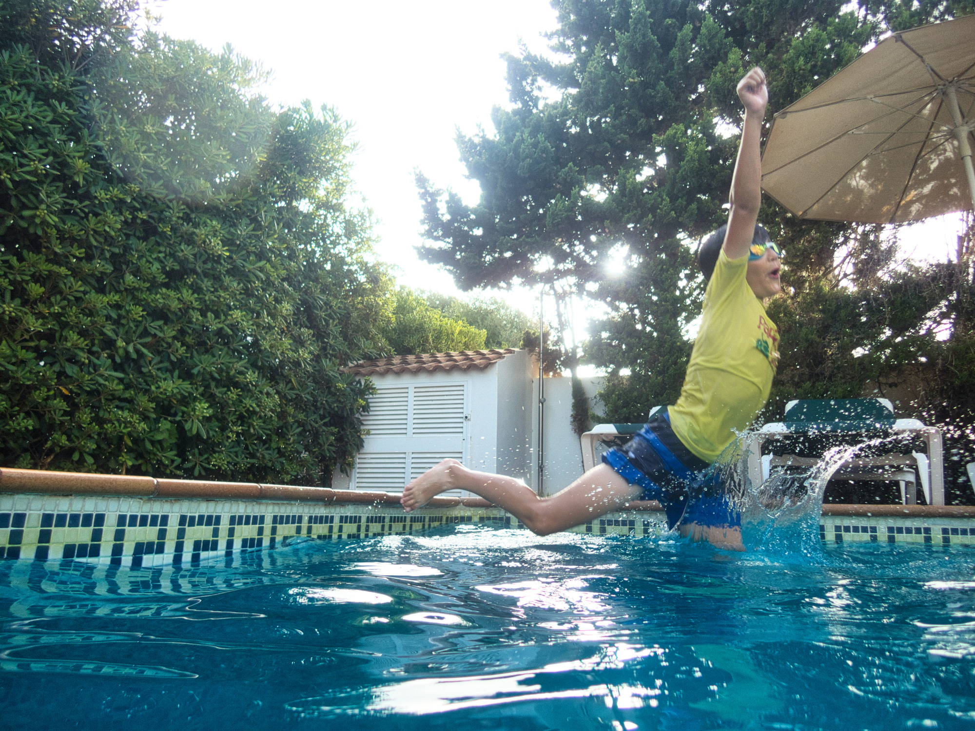 Every once in a while we convince the kids to leave the pool and explore this beautiful island